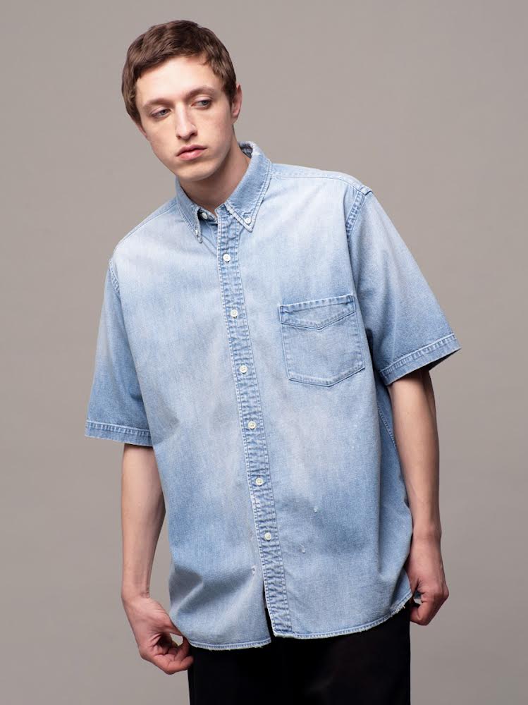 Denim Short Sleeve Shirt｜Pick Up Item | RHC ronherman