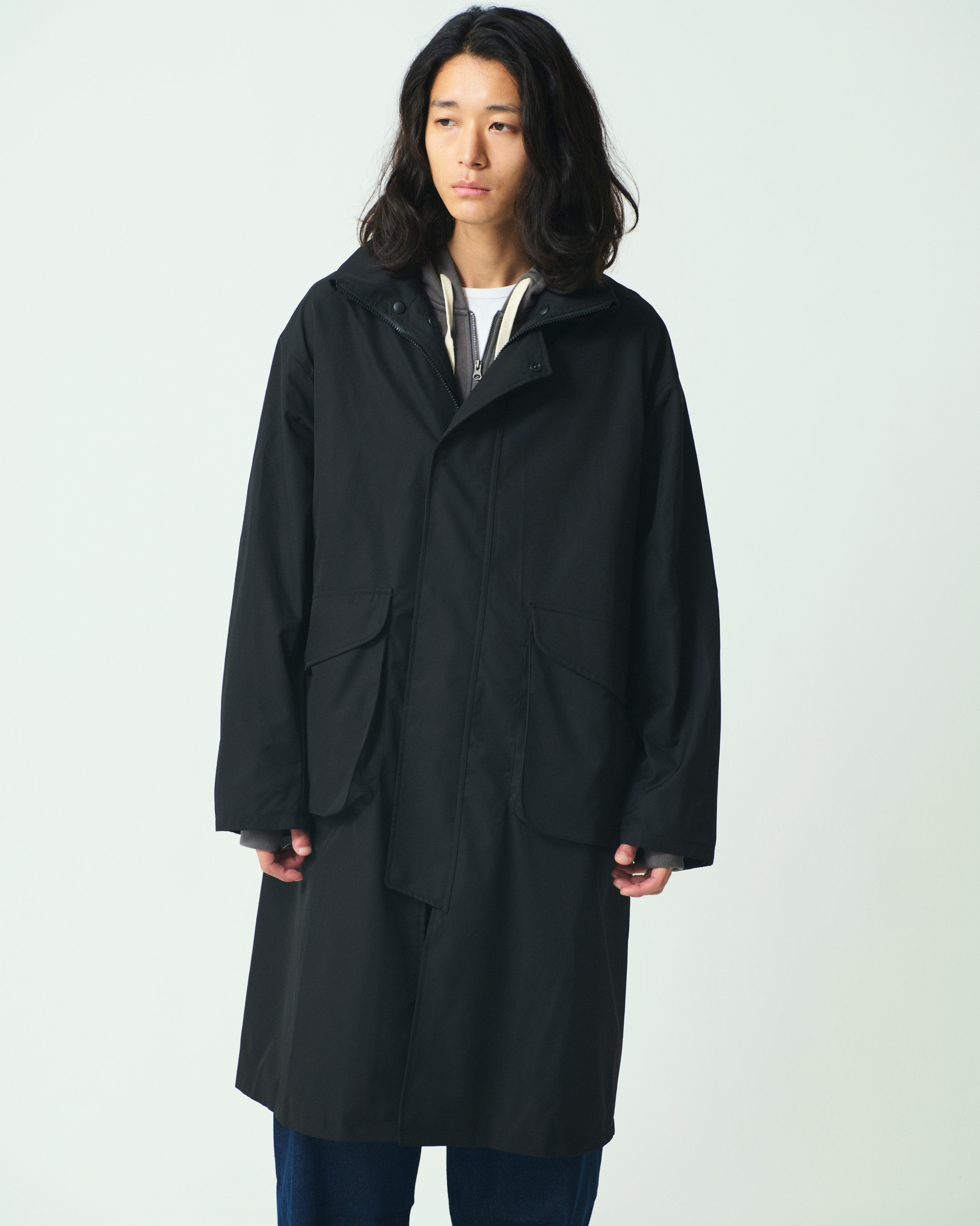 FUNCTIONAL STAND COLLAR COAT – RHYTHR