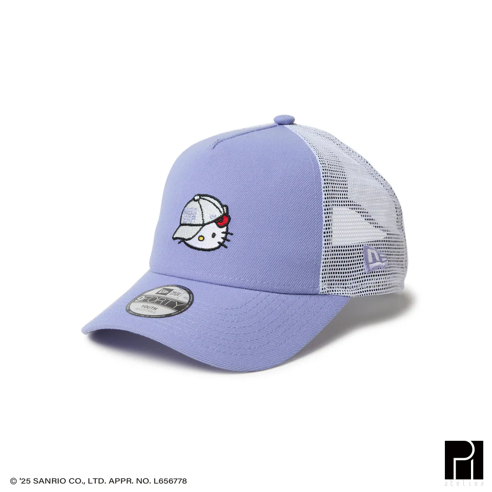 ≪NEW ERA≫ Youth 9FORTY A-Frame トラッカー HELLO KITTY キャップ