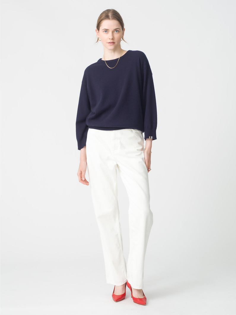 オーガニックコットン ハイウエスト デニムパンツ｜RH Vintage(アール