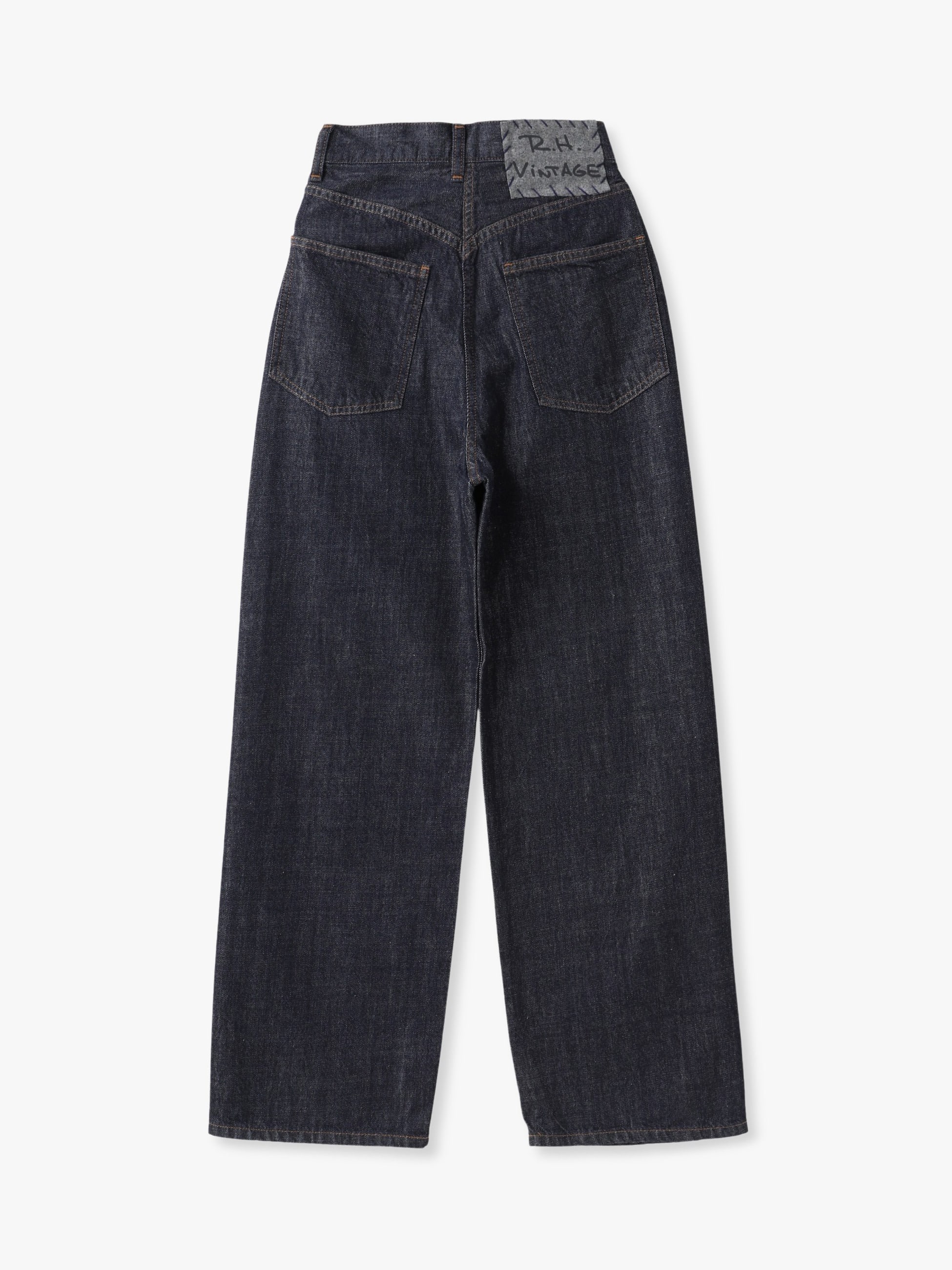 オーガニックコットン デニム パンツ（ホワイト/ブルー/ブラック