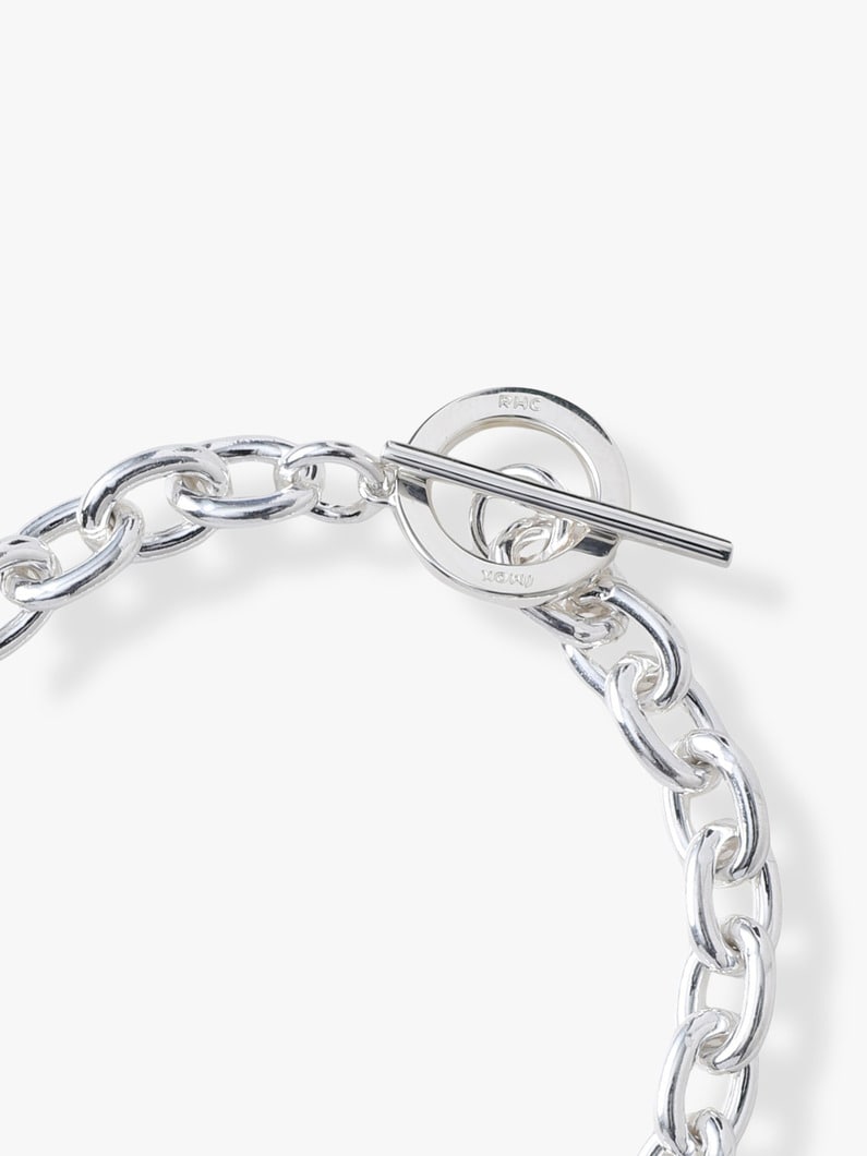 シルバー ケーブル ブレスレット（M）｜I'M OK for RHC(アイムオーケー