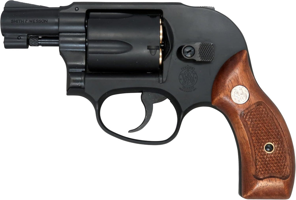 マルシン】S&W M49 木製サービスグリップ 6mmBB Xカート式ガス
