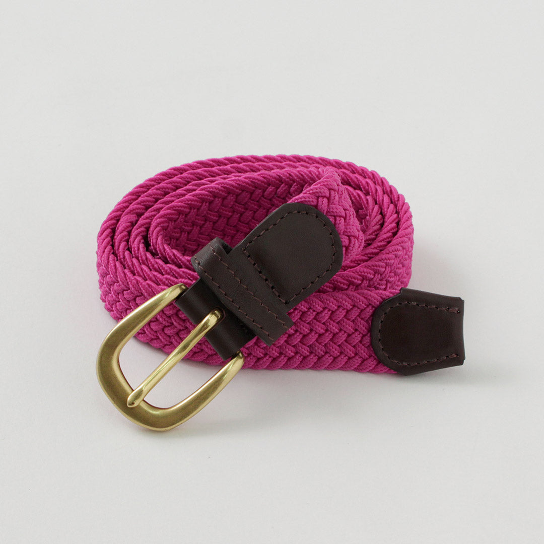 phaduA（パ・ドゥア） エラスティック ナローメッシュベルト / メンズ