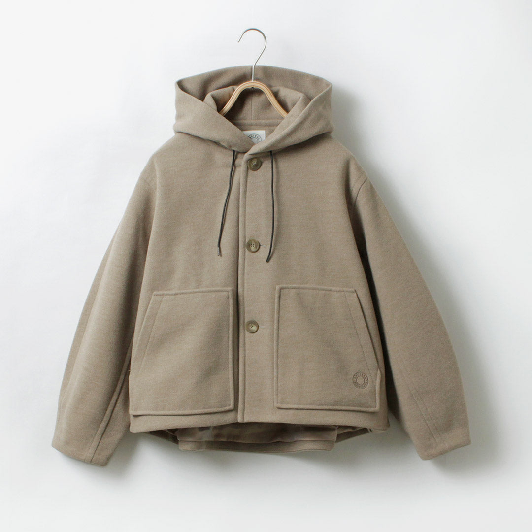 ORCIVAL（オーシバル） ウールライク フード ジャケット / レディース