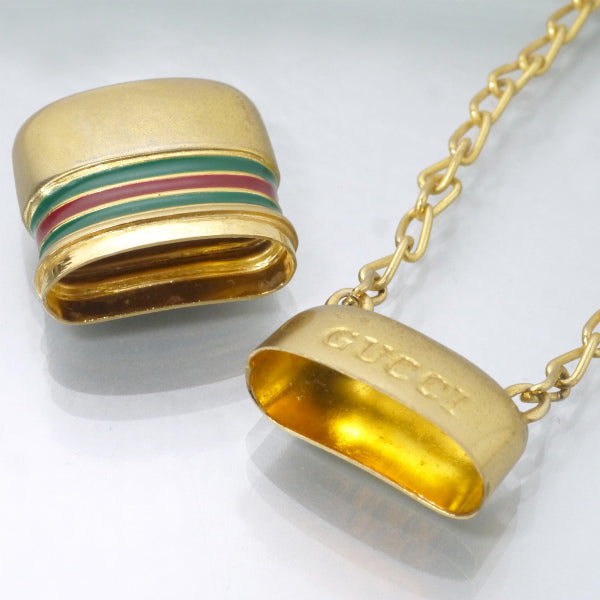 OLD Gucci パフュームボトルネックレス（ゴールド） – Vintage Shop Rococo