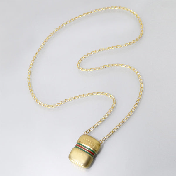 OLD Gucci パフュームボトルネックレス（ゴールド） – Vintage Shop Rococo