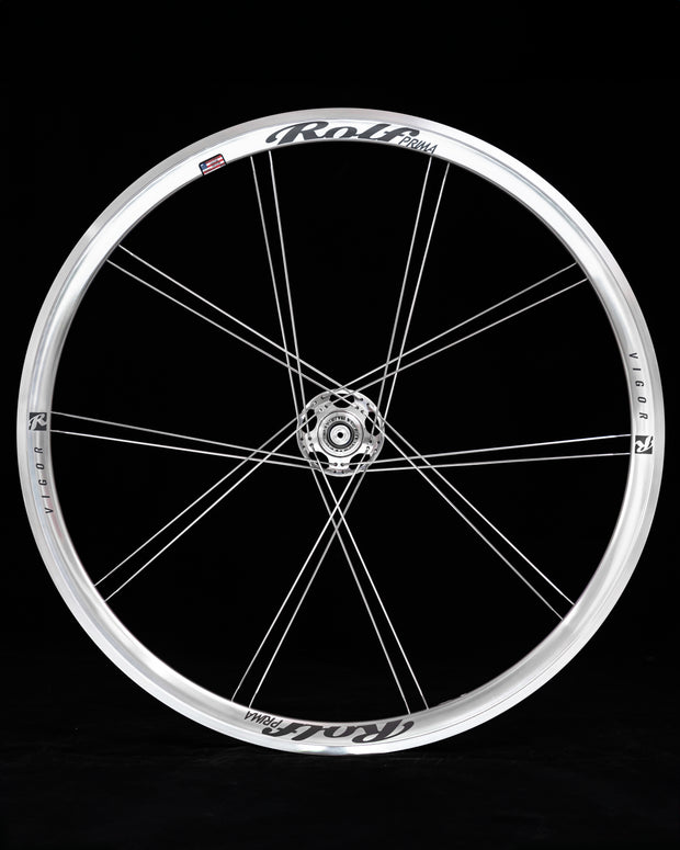 Special Edition Polished Silver Vigor - US made, alloy rim. deep