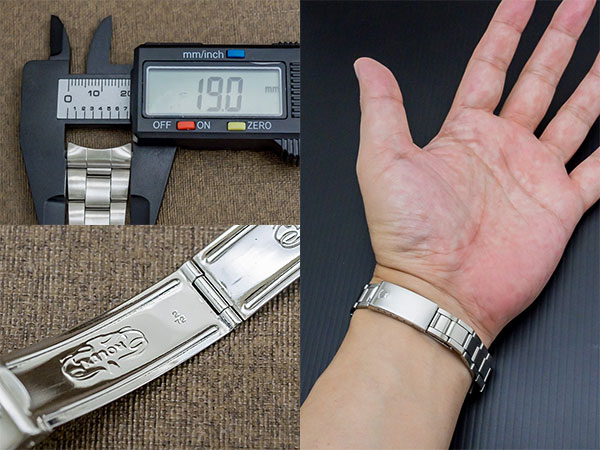 RG-2345 | ロレックス ROLEX 3連巻き込みブレス 19mm Ref.7835-19 FF