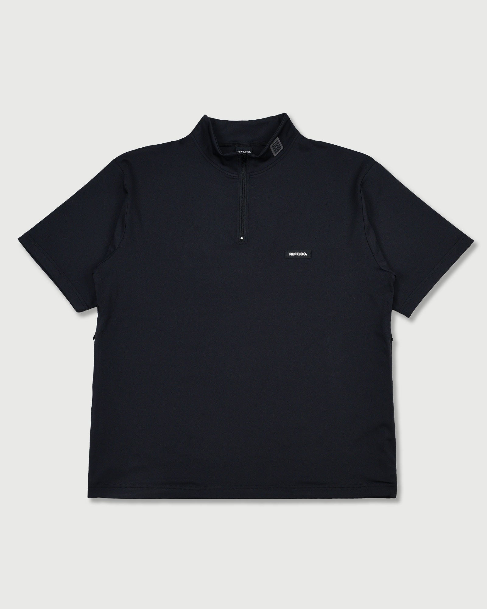 HALF ZIP MOCK NECK SHIRTS – RUFFLOG