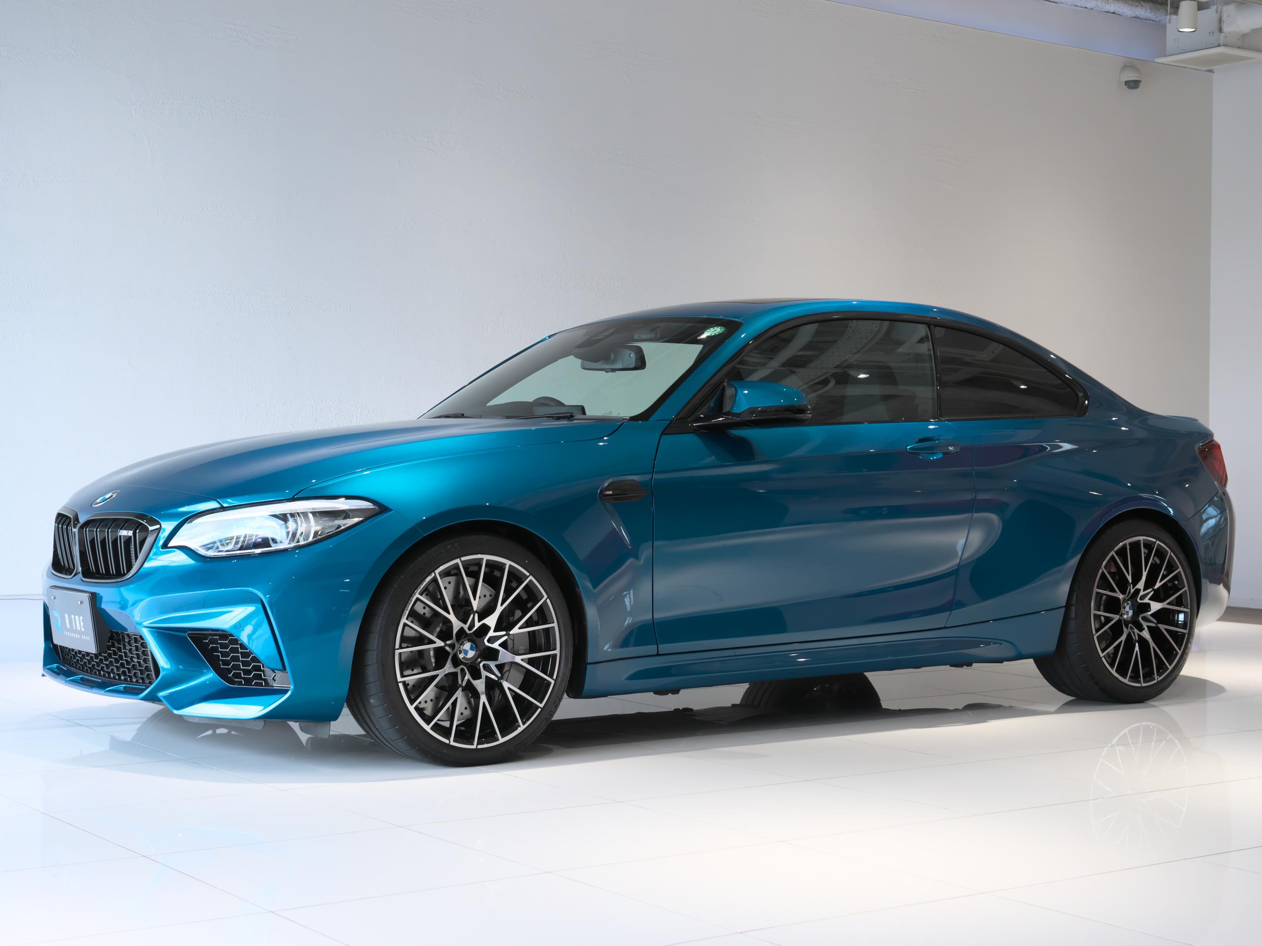 BMW M2 Competition long Beach Blue R TRE YOKOHAMABASE | R TRE