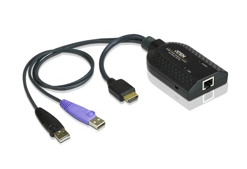 KA7168 - HDMI USB Virtual Media KVM Adapter Cable with Smart Card