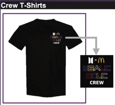全世界のマクドナルドスタッフ、「BTS」ハングルTシャツ着る