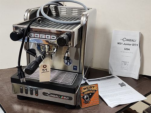 La Cimbali M21 Espresso Machine Junior Dt/1 $3600 New sold at