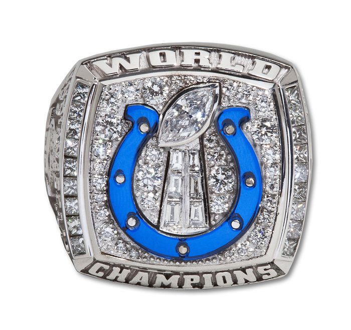 2006 INDIANAPOLIS COLTS SUPER BOWL XLI WORLD CHAMPIONSHIP 14K