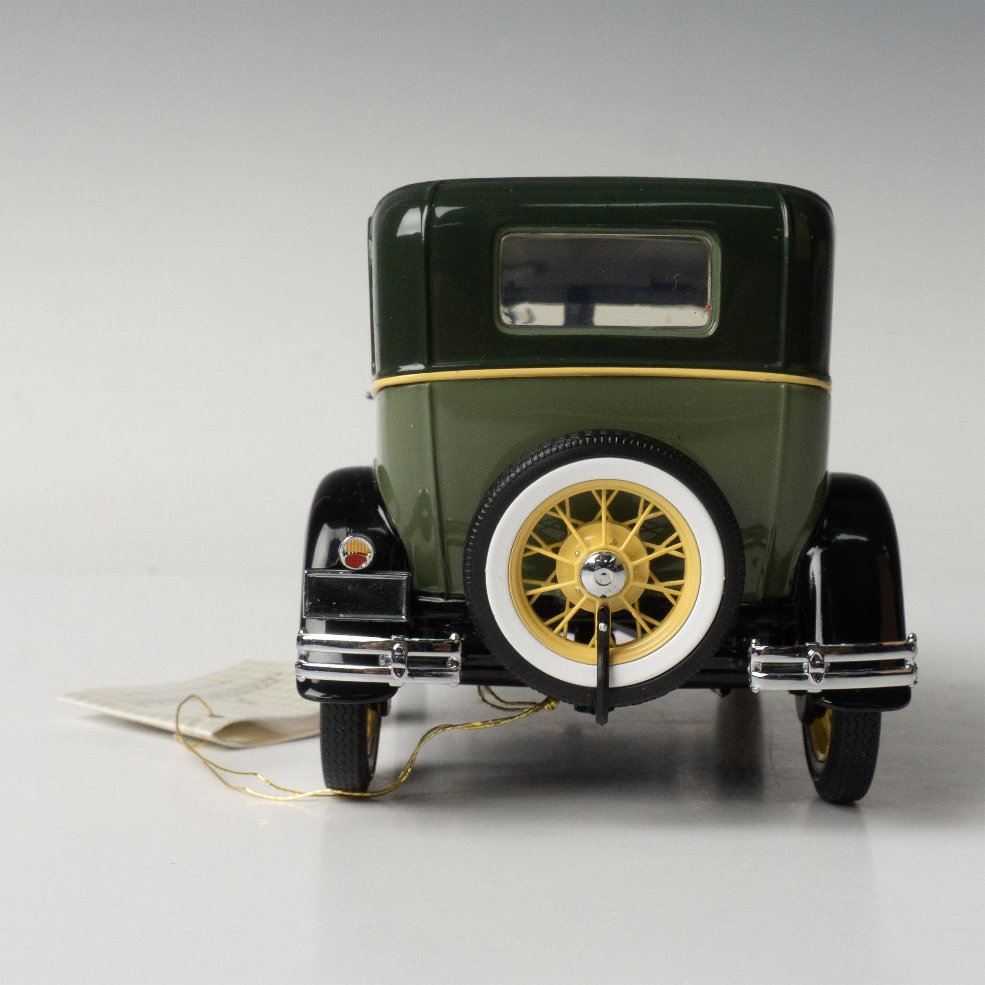 Franklin Mint 1930 Ford Model A Tudor Model Car sold at auction on