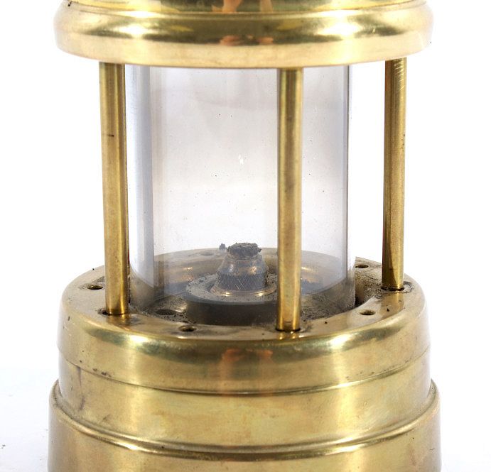 Welsh Aberaman Colliery Coal Miners Safety Lamp sold at auction on