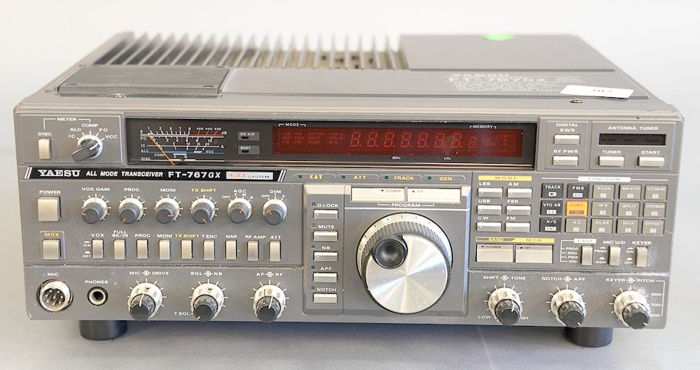 Yaesu FT - 767GX, all mode transceiver cat system radio. sold at