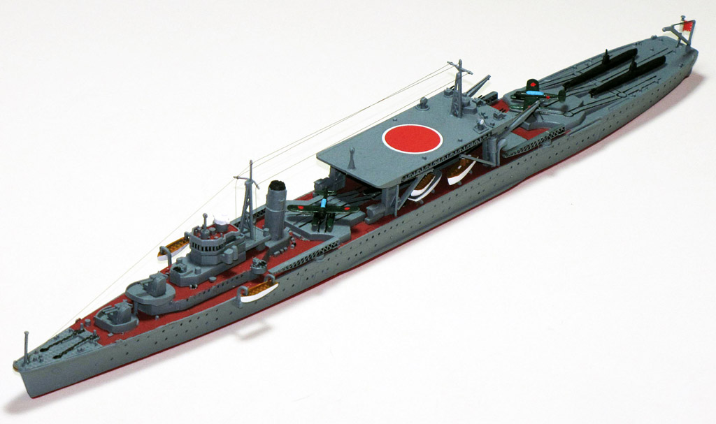 Aoshima 1/700: IJN Chiyoda seaplane / submarine tender - The