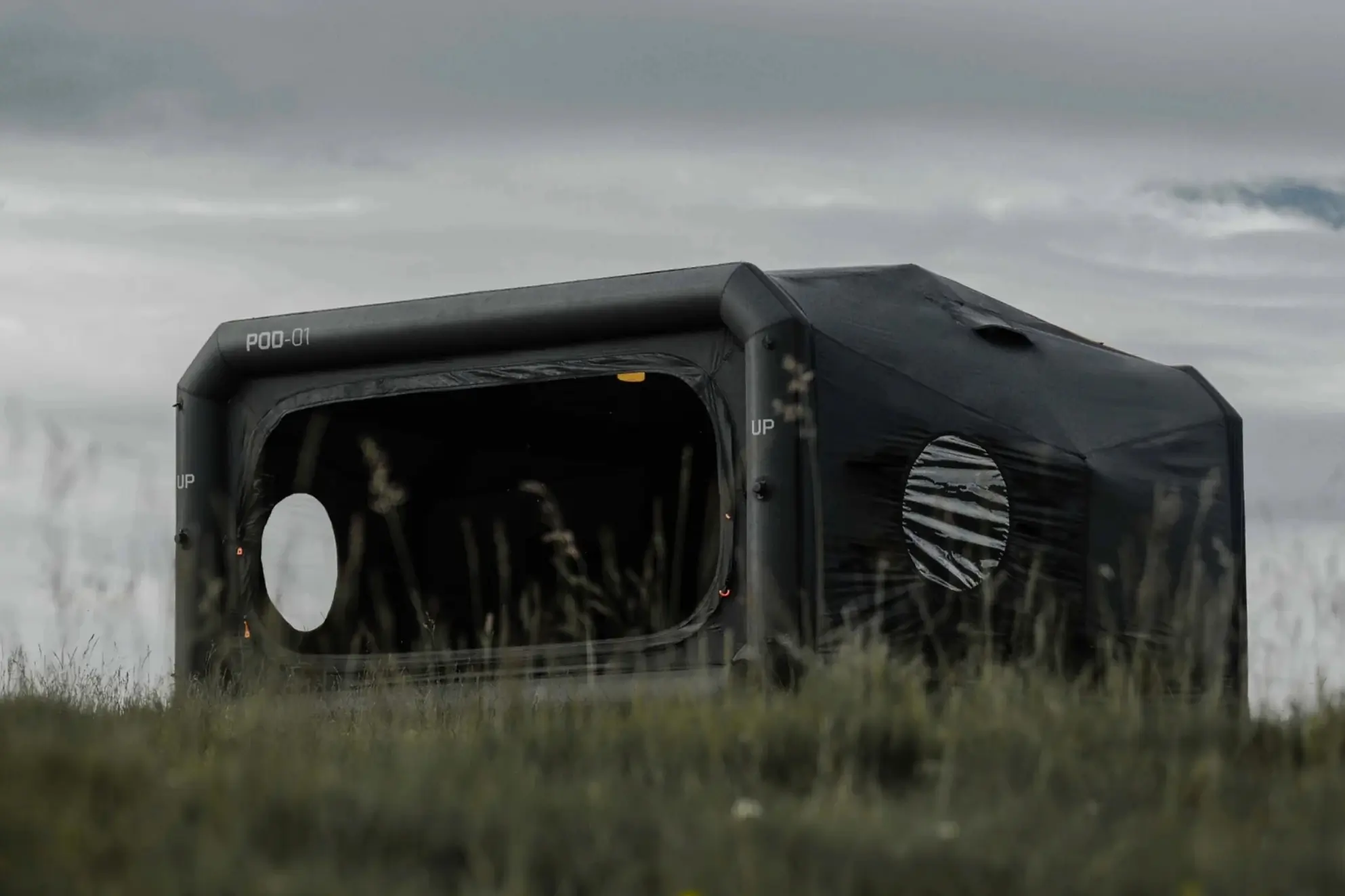 EXØD 'Air Station Pod-01' Is a $2,000 Portable, Inflatable Home