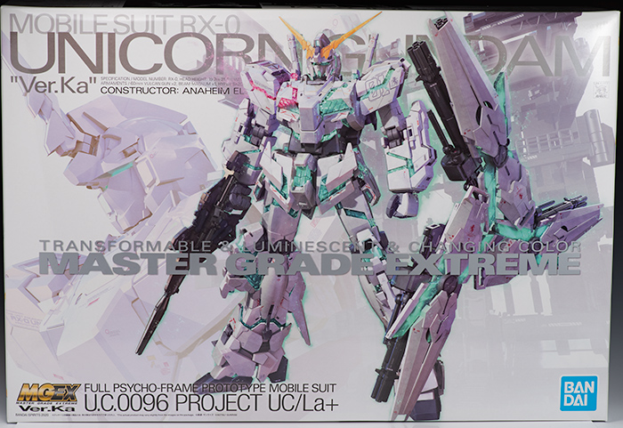 MGEX ユニコーンガンダムVer.Ka レビューその1