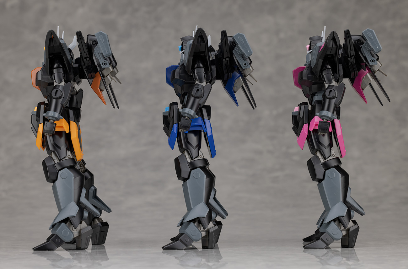 HGCE ブラックナイトスコードルドラ リデラード機＆ダニエル機＆リュー