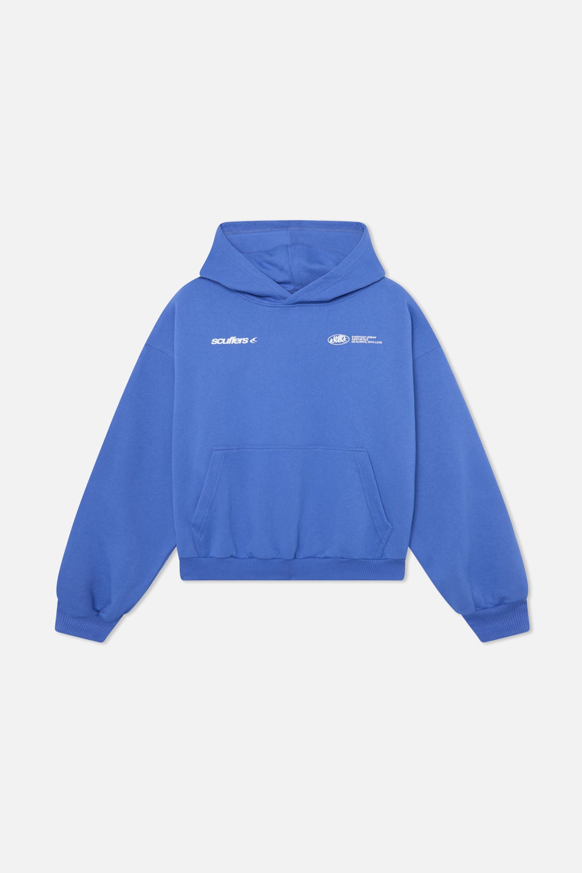 Sign Blue Hoodie – Scuffers