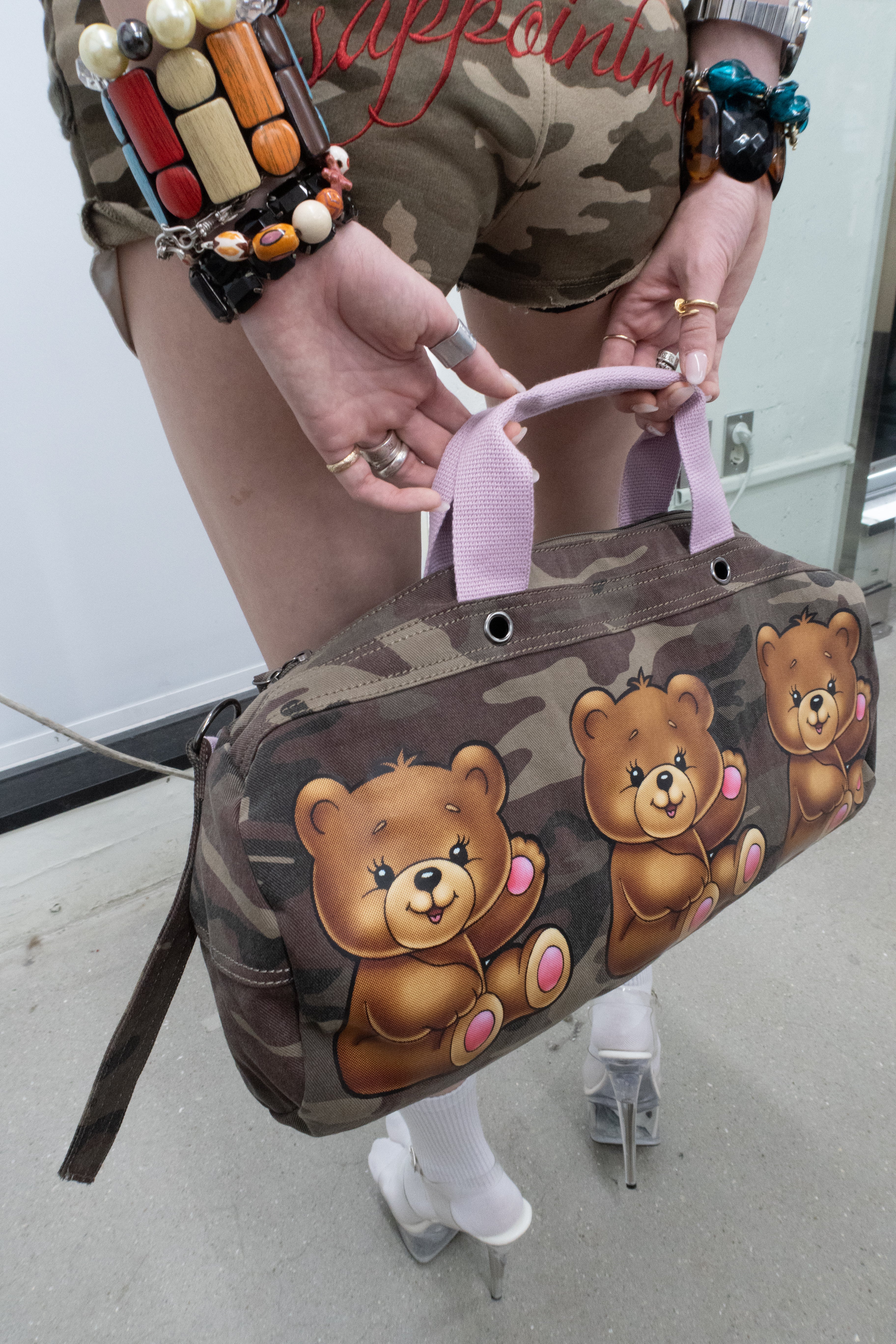 Teddy Duffle Bag Camo – SCULPTOR JAPAN