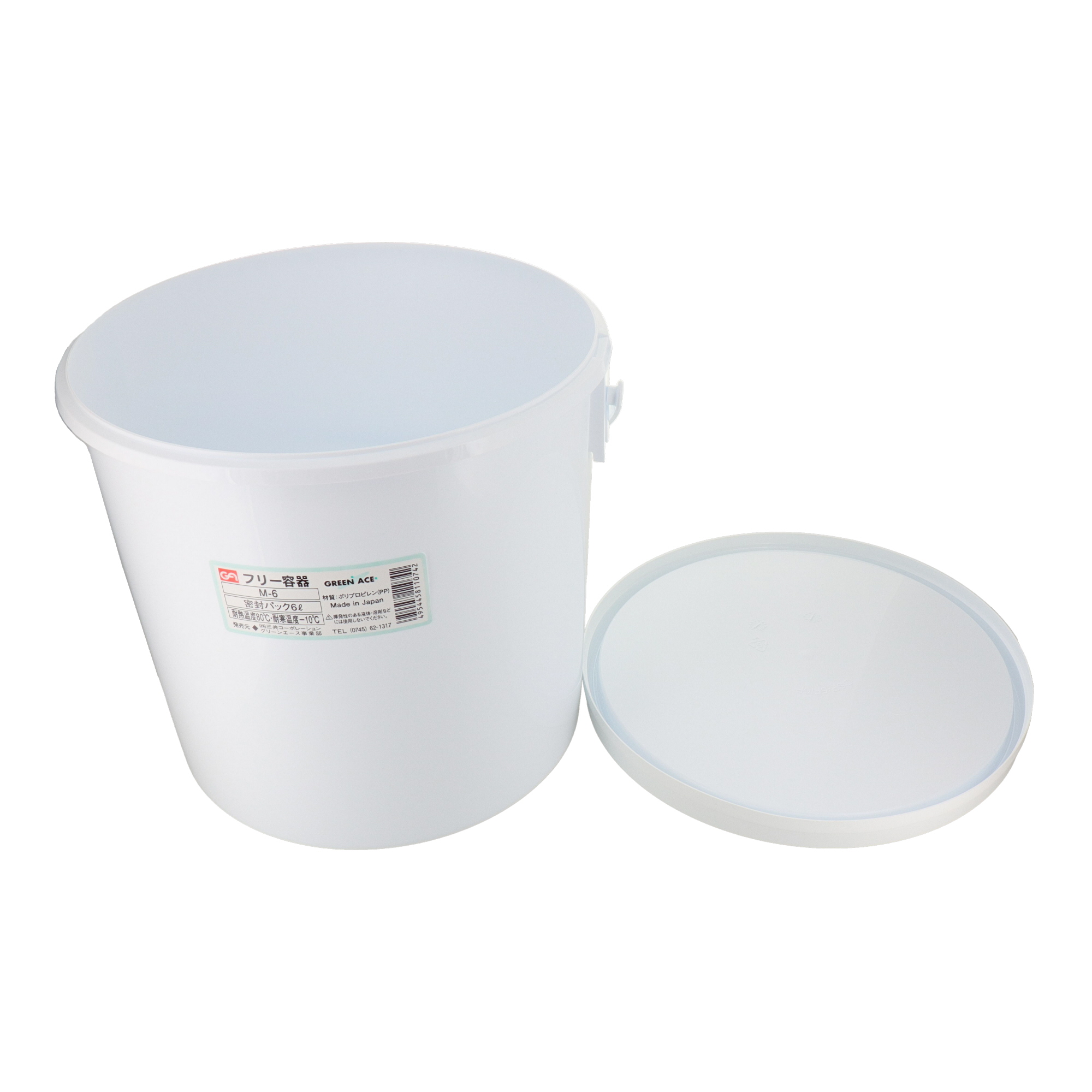 M-6 ボトル・容器 容器 密封パック容器 6L｜株式会社 三共コーポレーション