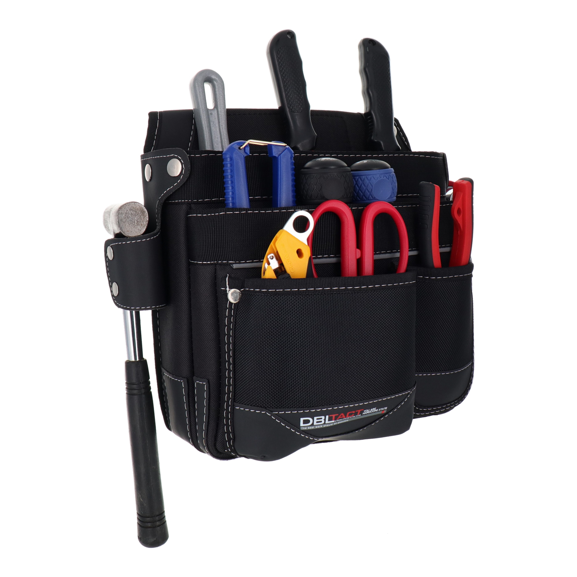 DT-18-BK 作業ベルト・収納袋 釘袋 釘袋 2段（210mm/170mm）｜株式会社