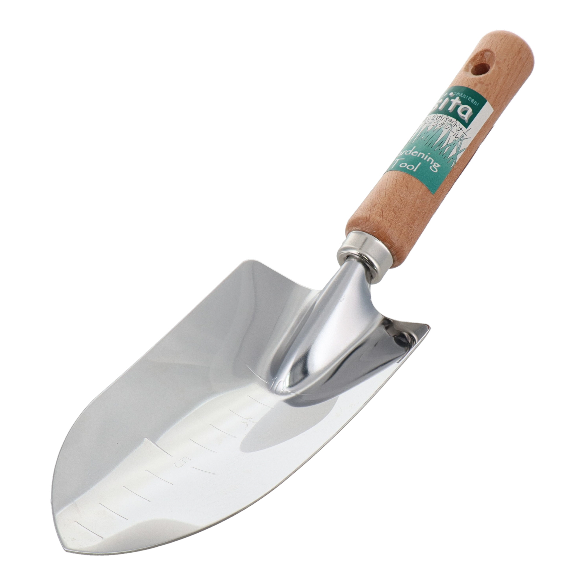 A252 穴掘用品 スコップ・移植コテ クロームスコップ（太）｜株式会社