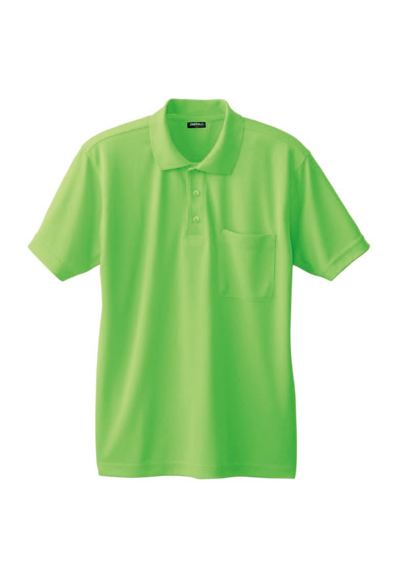 SOWA 50397 桑和ドライ＆デオドラント ハニカムメッシュ半袖ポロシャツ