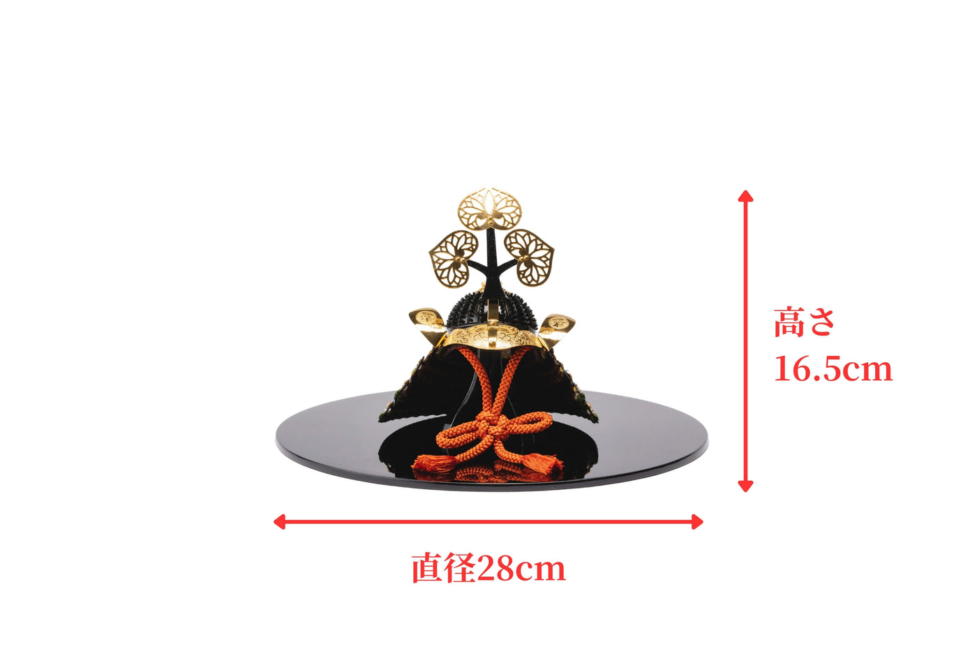 三つ葉葵の豆かぶと – 人形工房 左京