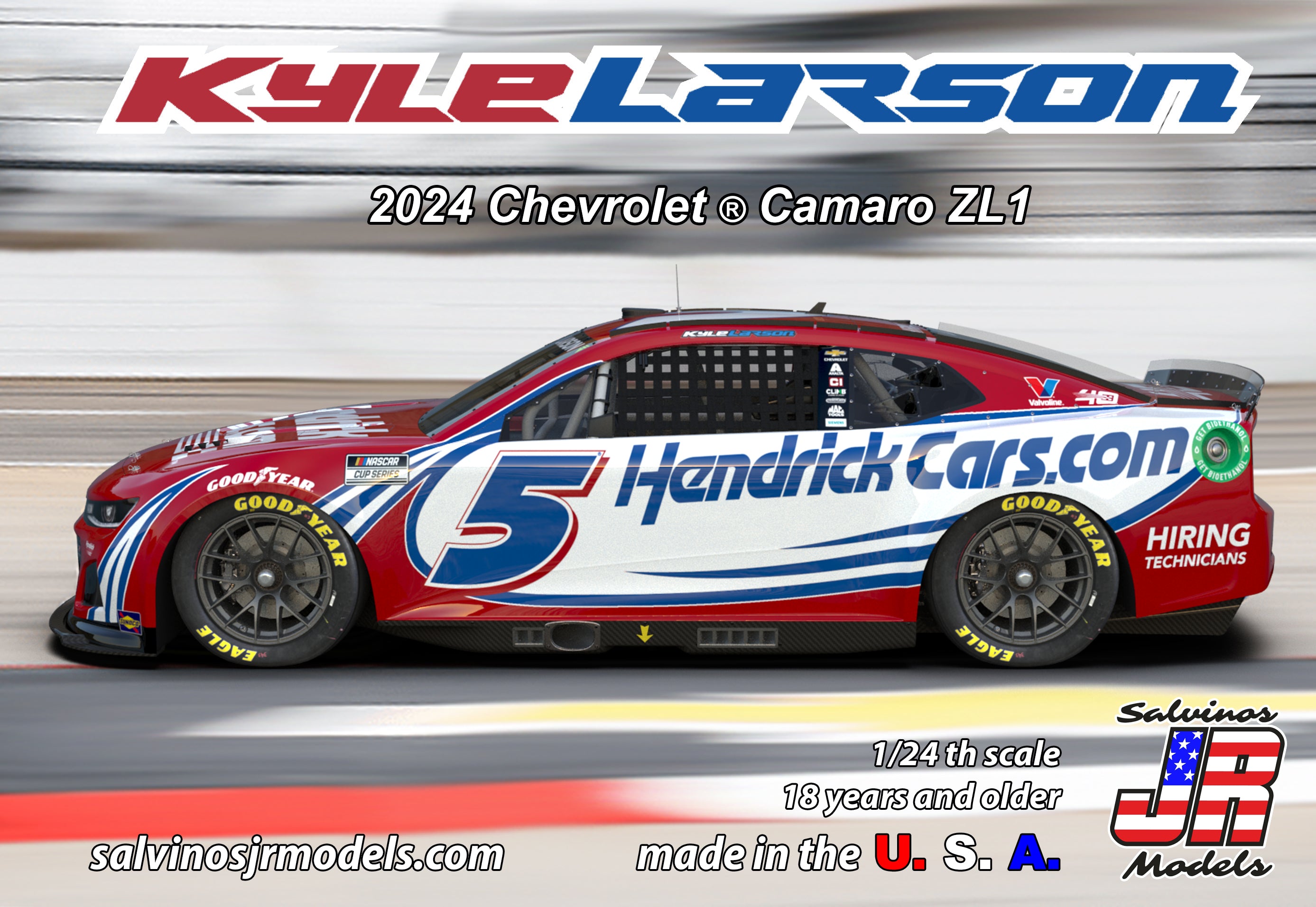 Dealer - HMC2024KLM - Kyle Larson #5 2024 Hendrick Motorsports