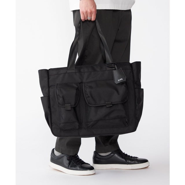 シップス SHIPS 【WEB限定】SHIPS: レザー ショルダー トート バッグ