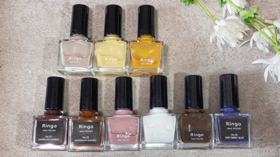 誰でもちゅるちゅるネイルに！Ringo Nail Polish既存色+新色紹介