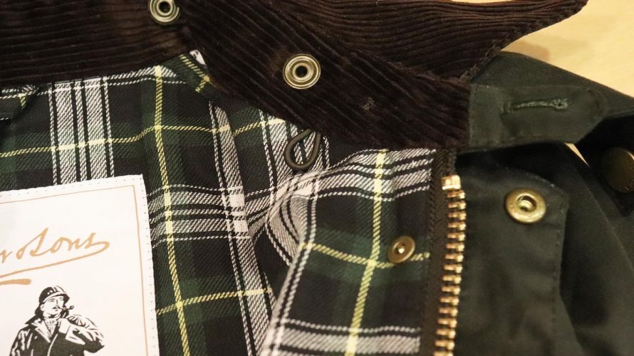 BARBOUR 125周年記念モデル 新ディテールを発見！！ | SELECT STORE SEPTIS