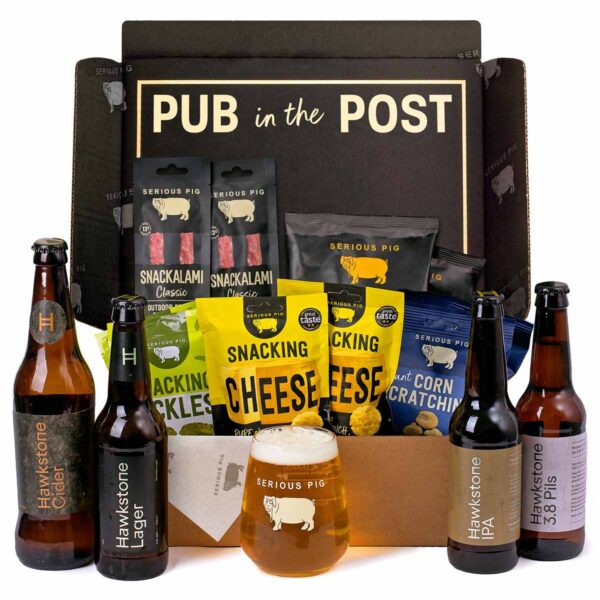 Beavertown Beer Hamper With Premium Snacks- Serious Pig