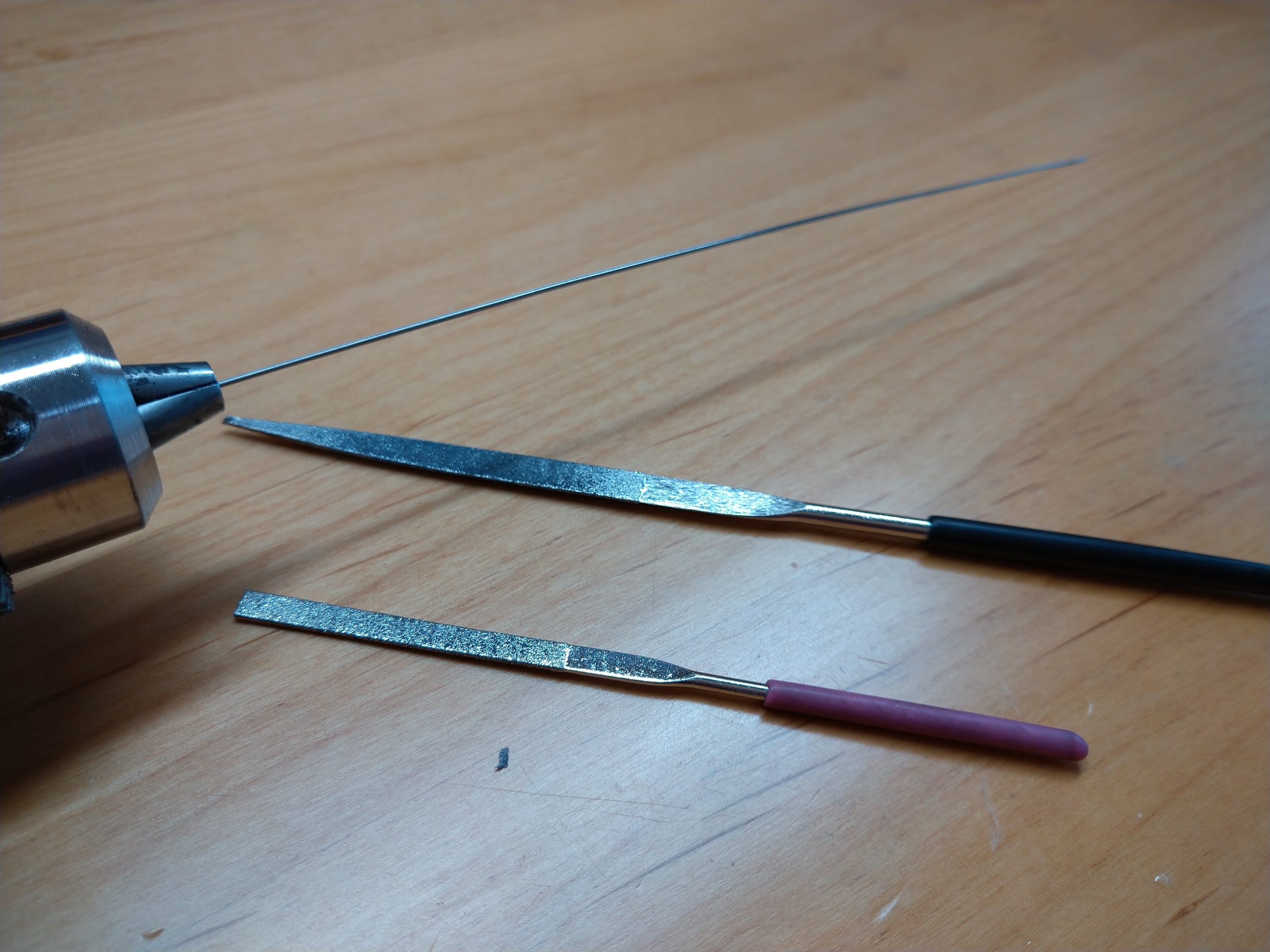 チタンティップ（アジングロッド）の加工（研磨） | sevenmountains工房