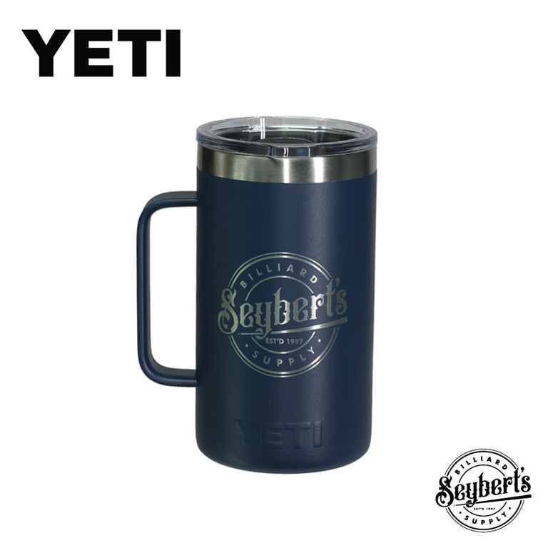 Seyberts Yeti 24 oz Mug W/ Magslider Lid - Navy - Seybert's