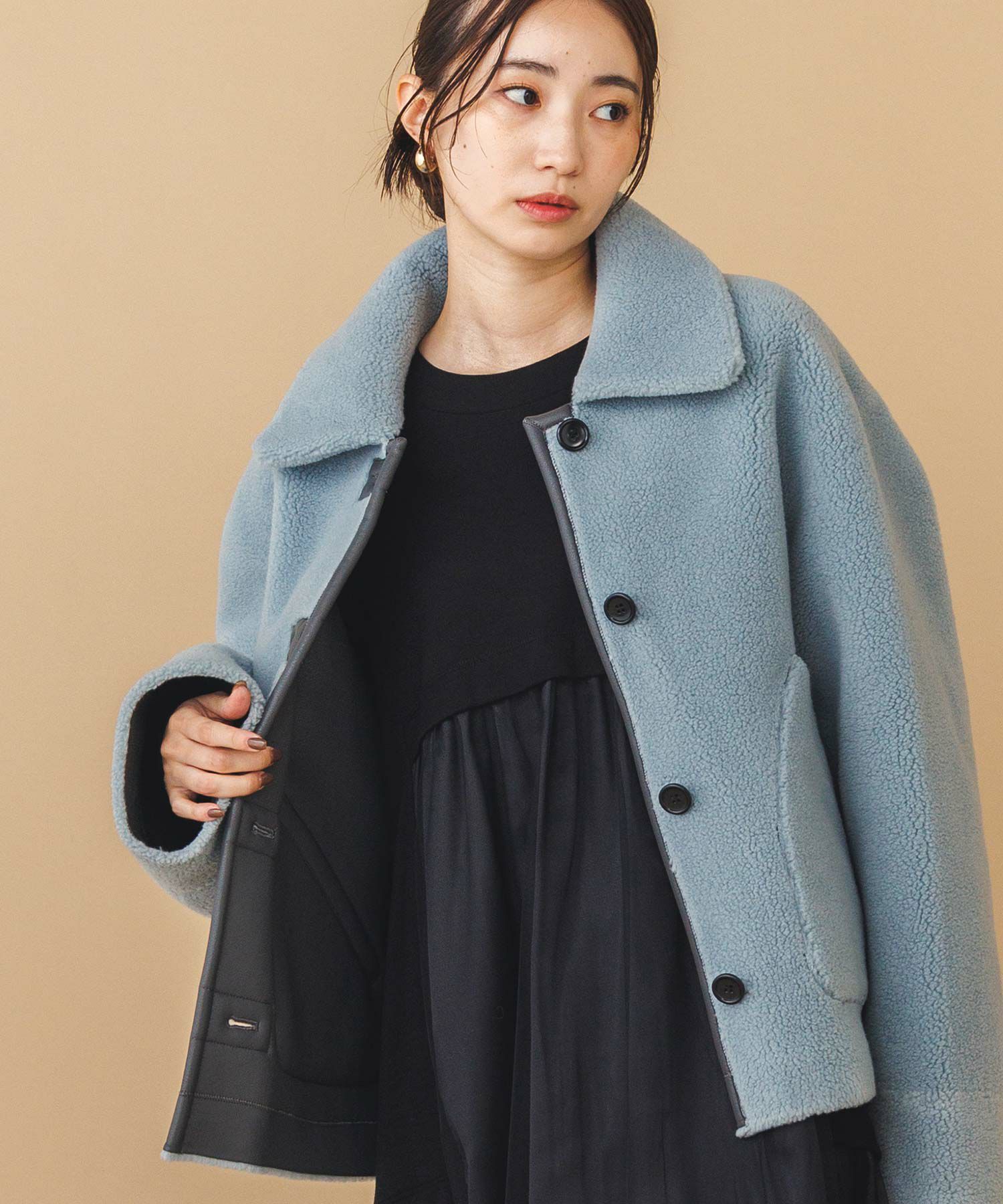 Gready Brilliant【2026年2月ファミリーセール対象】Fレザー×ムートン