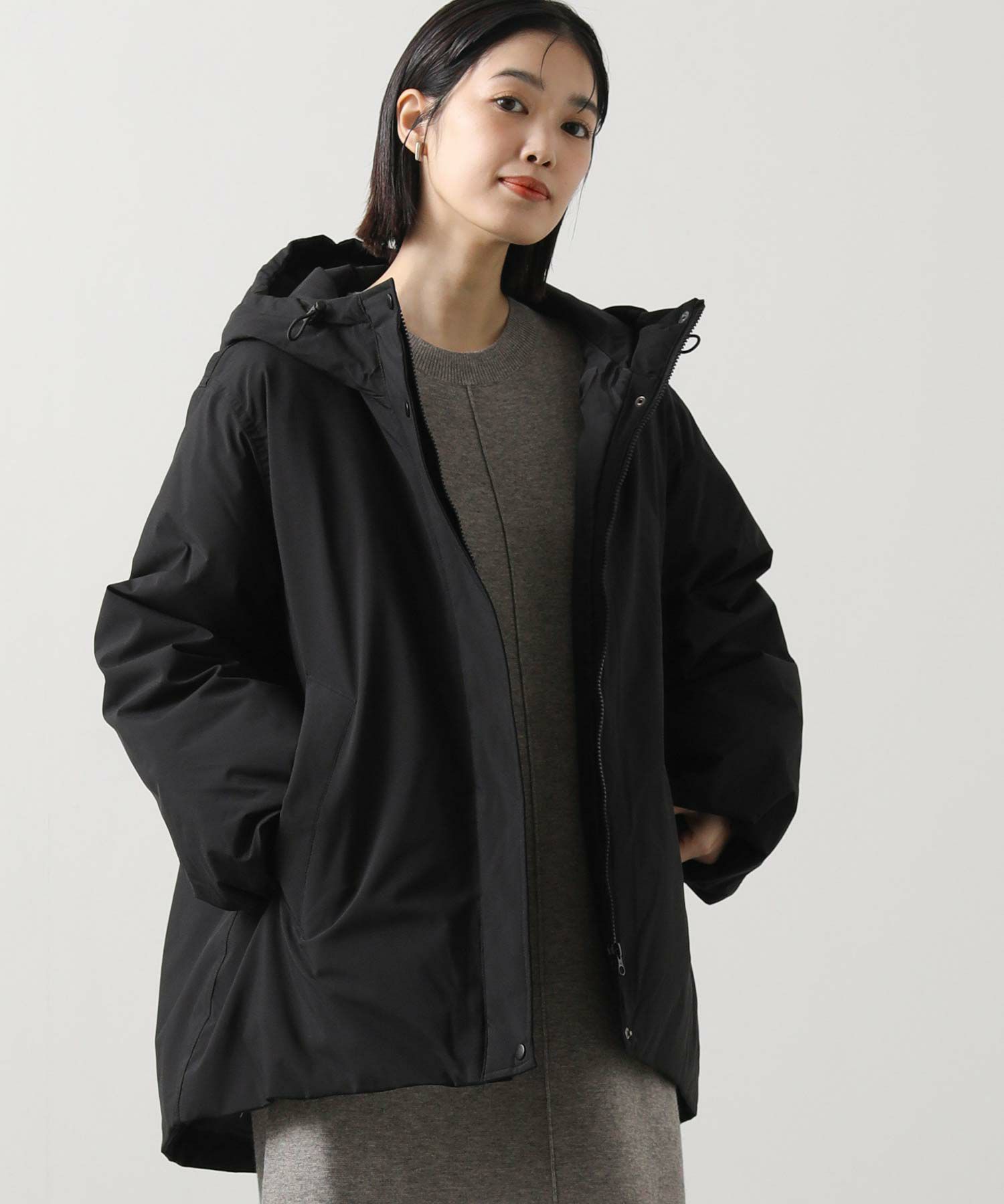 Gready Brilliantタフタフードダウン | SEKIMIKI Online