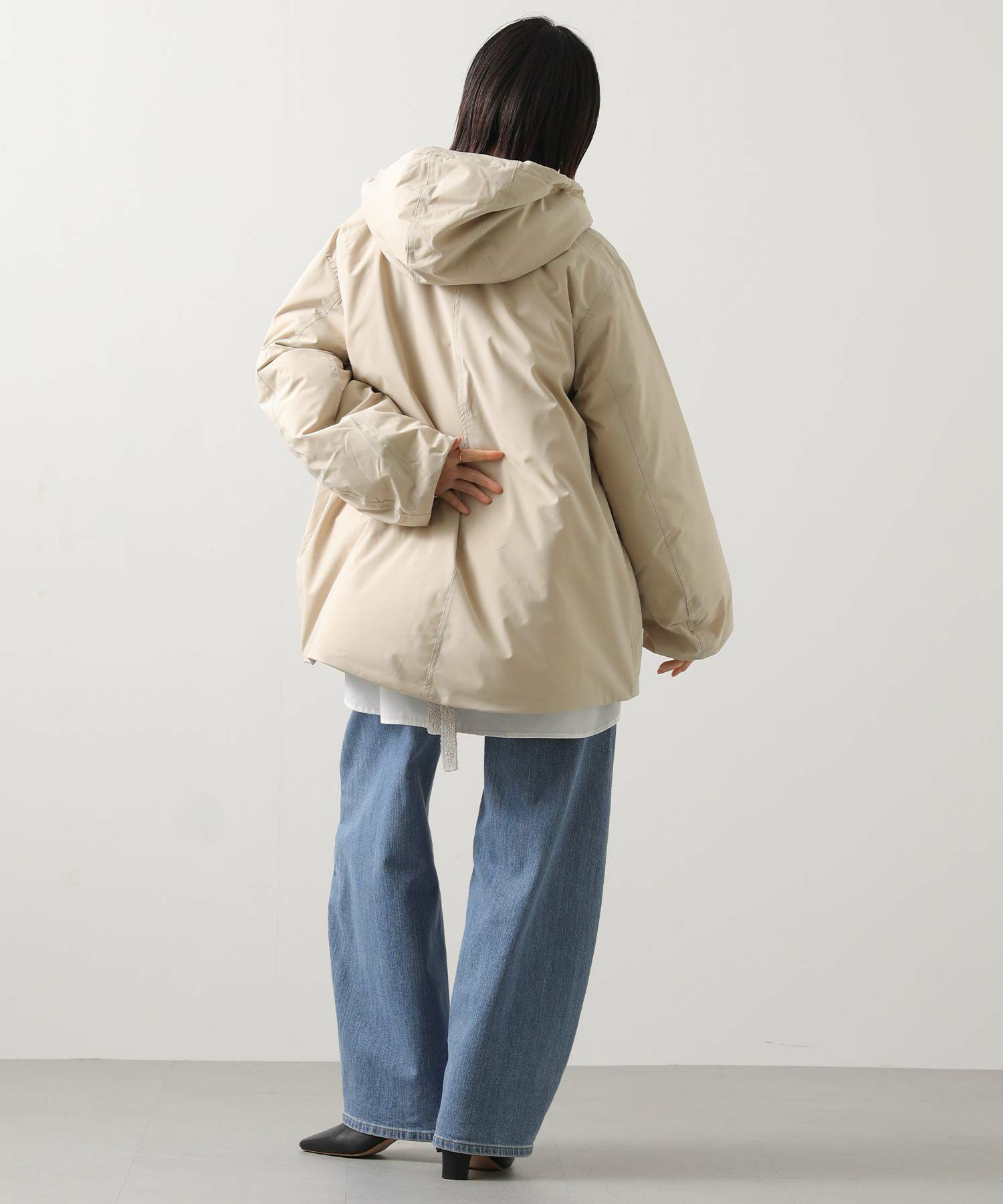 Gready Brilliantタフタフードダウン | SEKIMIKI Online