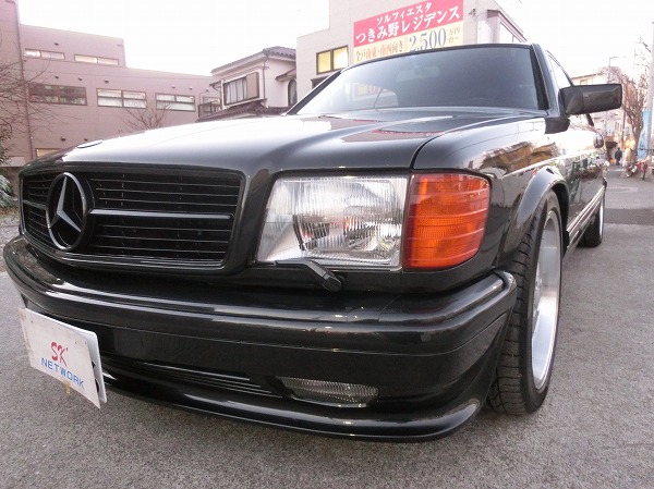 名古屋市H様 W126 560SEC ロリンザー仕様 レストア 完成・納車編