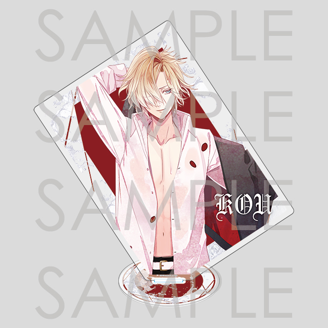 受注生産】DIABOLIK LOVERS 吸愛事後 クリアアクリルスタンド コウ