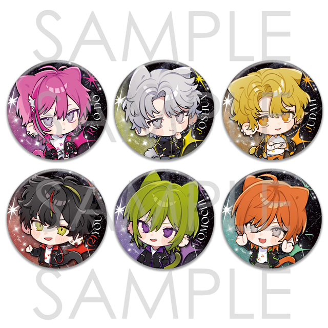 コンパス アミスター スケッチ缶バッジ 48点 コンパス アミスター