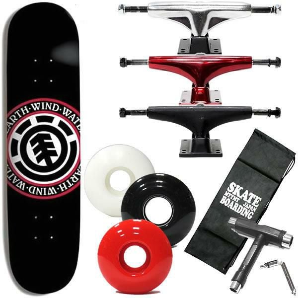 スケボー コンプリート ELEMENT エレメント SECTION 8.0インチ +