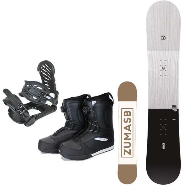 スノーボード セット スノーボード レディース 2点セット ZUMA LONGEST