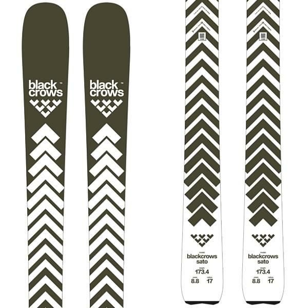 blackcrows スキー板 Sato (25-26 2026) + 26 マーカー サロモン