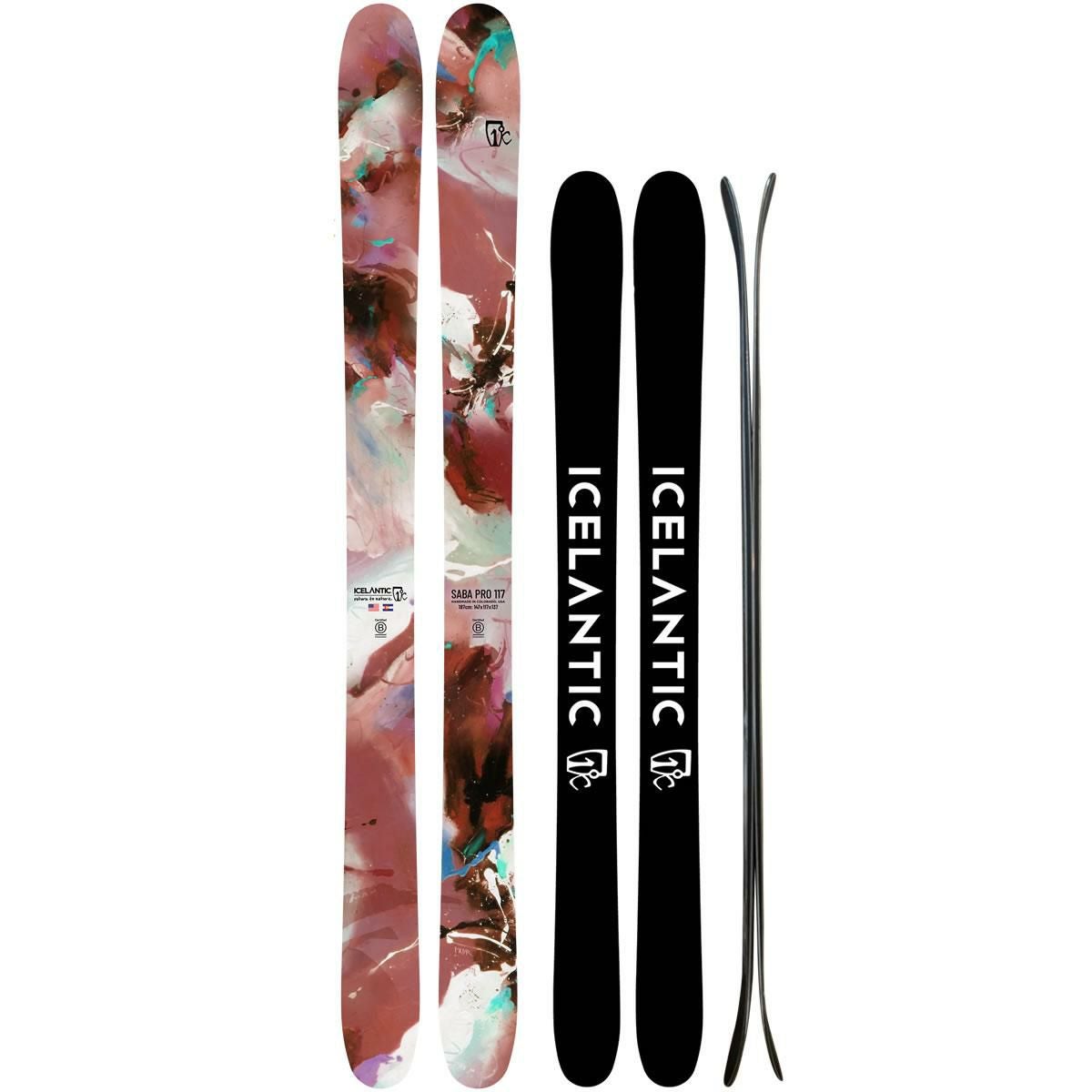 ICELANTIC アイスランティック スキー 2025 SABA PRO 117 スキー板